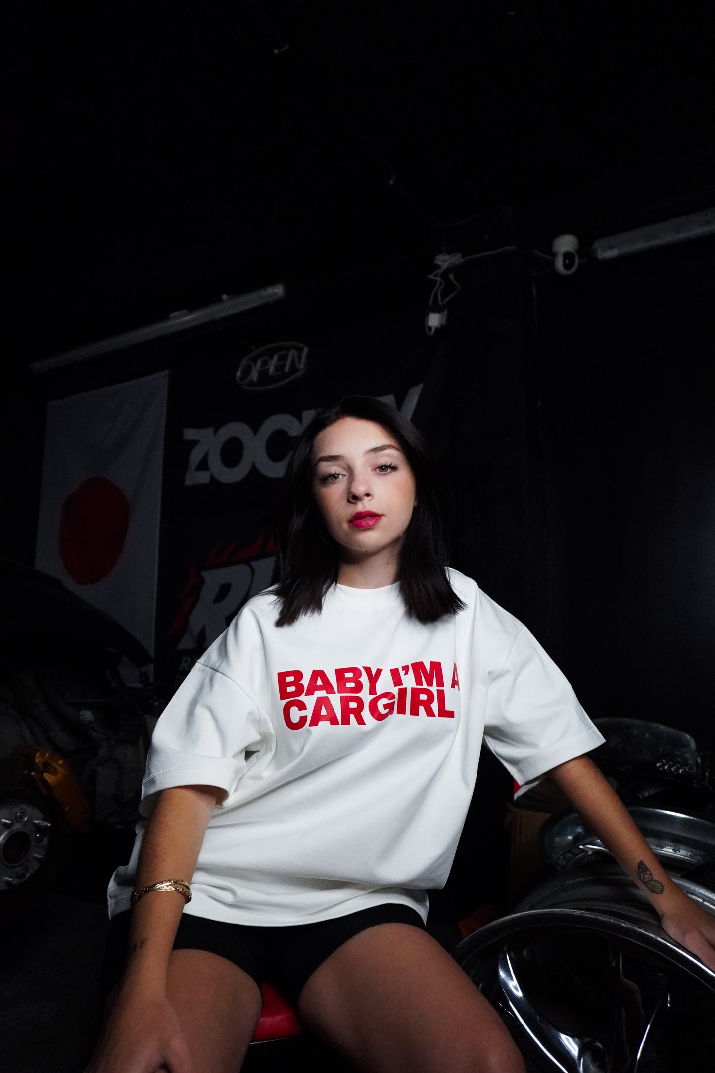 T-SHIRT I AM CAR GIRL