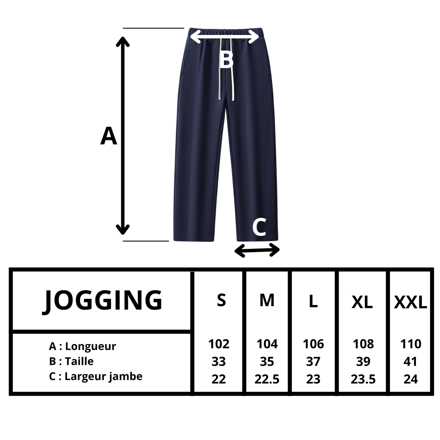 JOGGING GREENZ BRODÉ ROUGE
