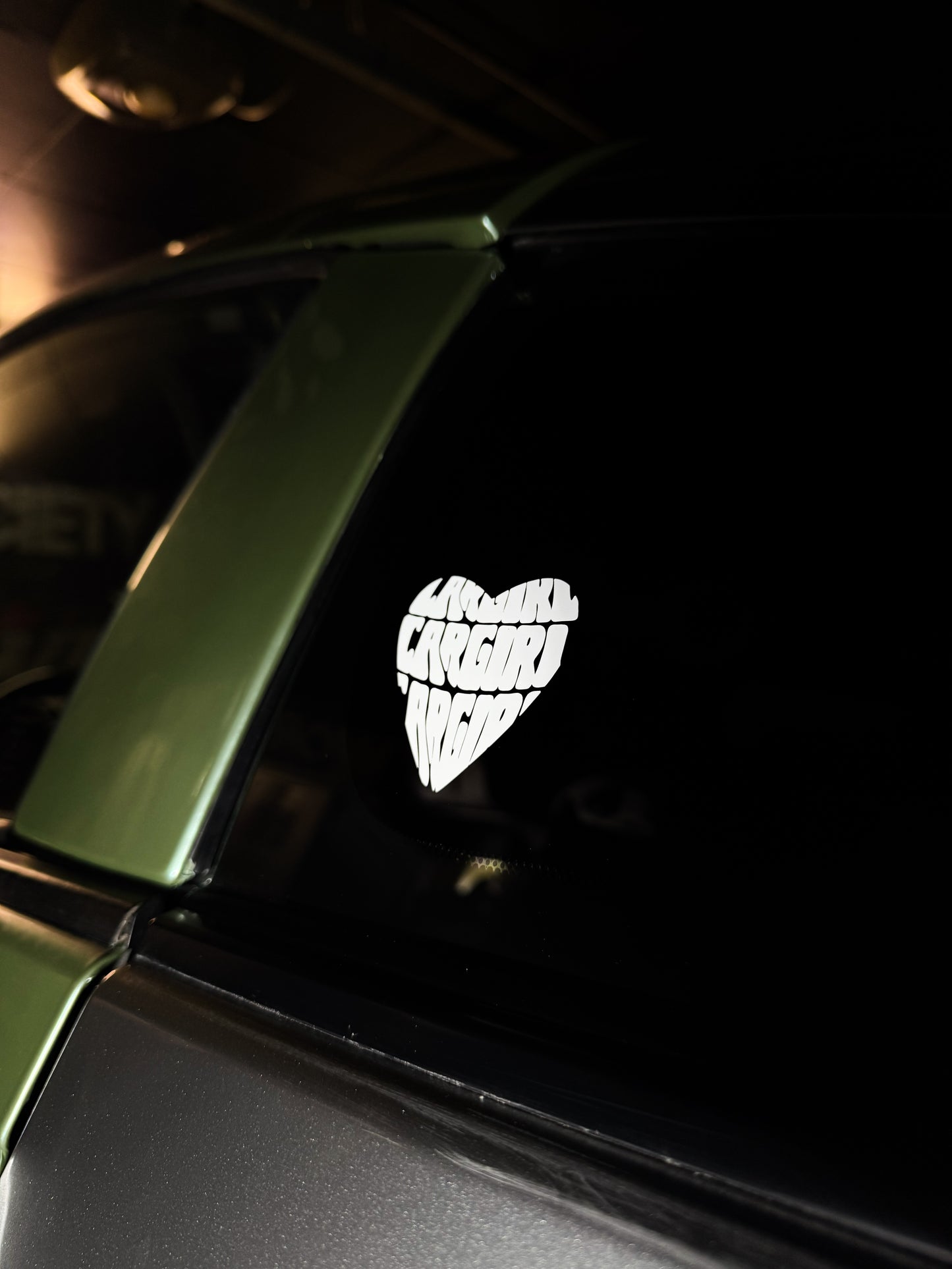 Stickers car girl