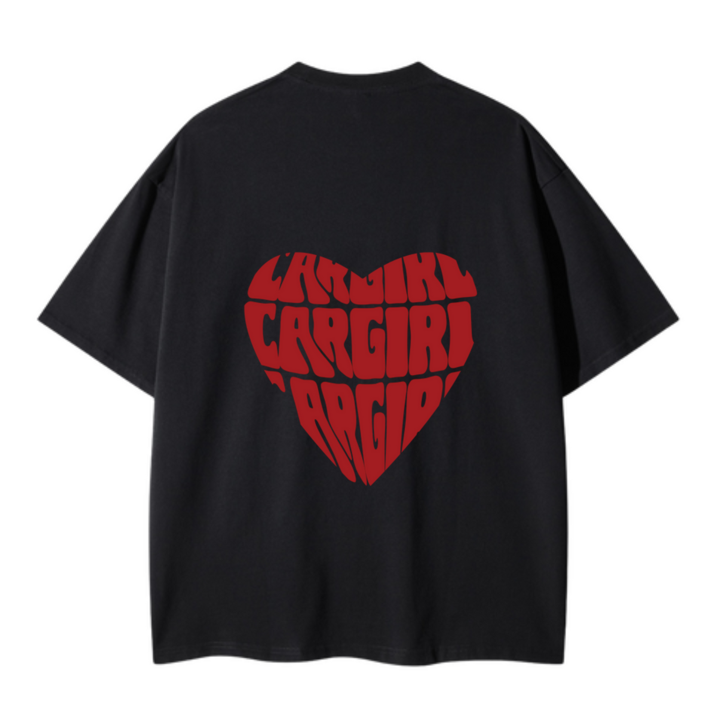 T-SHIRT HEART CAR GIRL