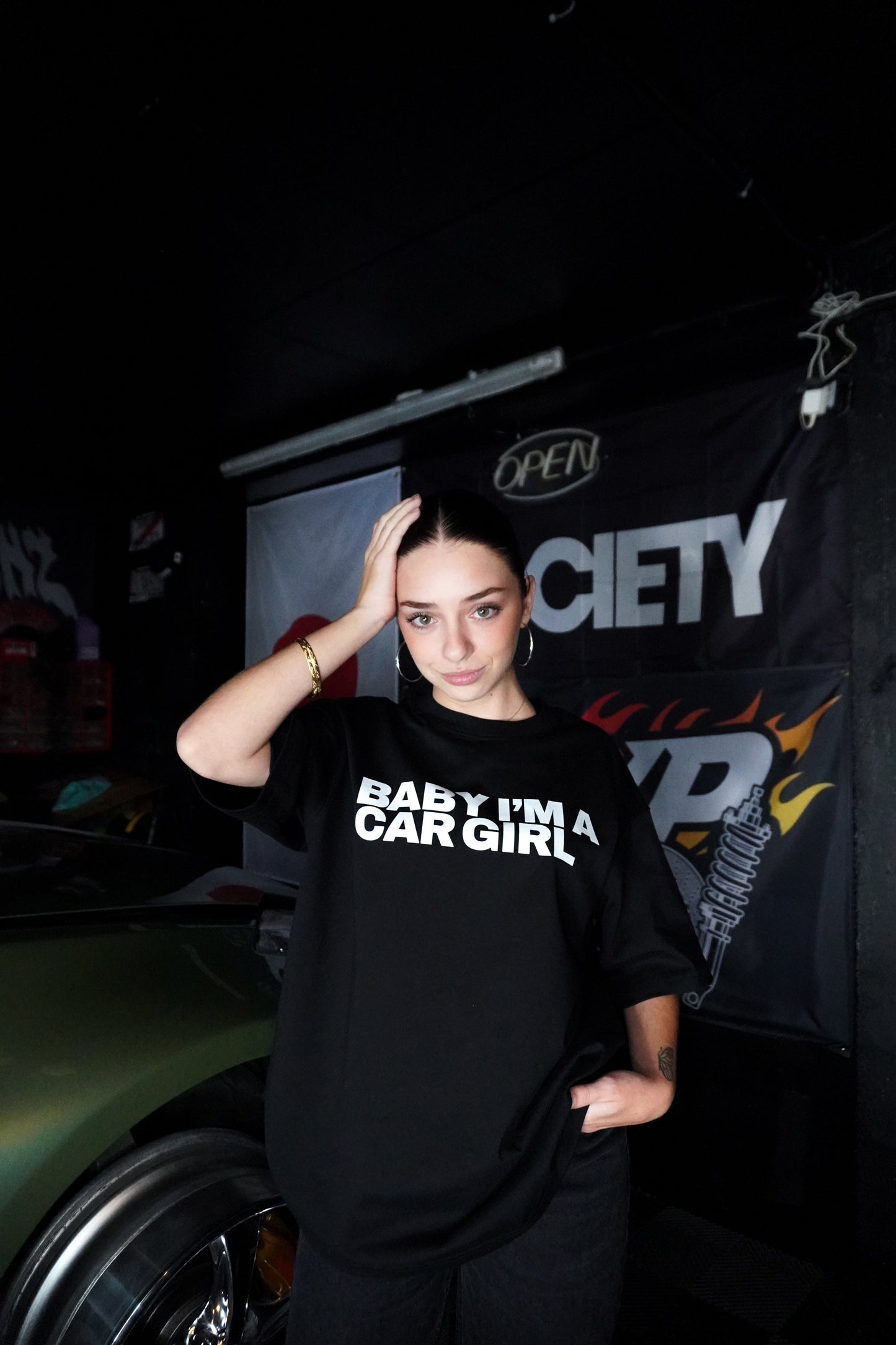 T-SHIRT I AM CAR GIRL
