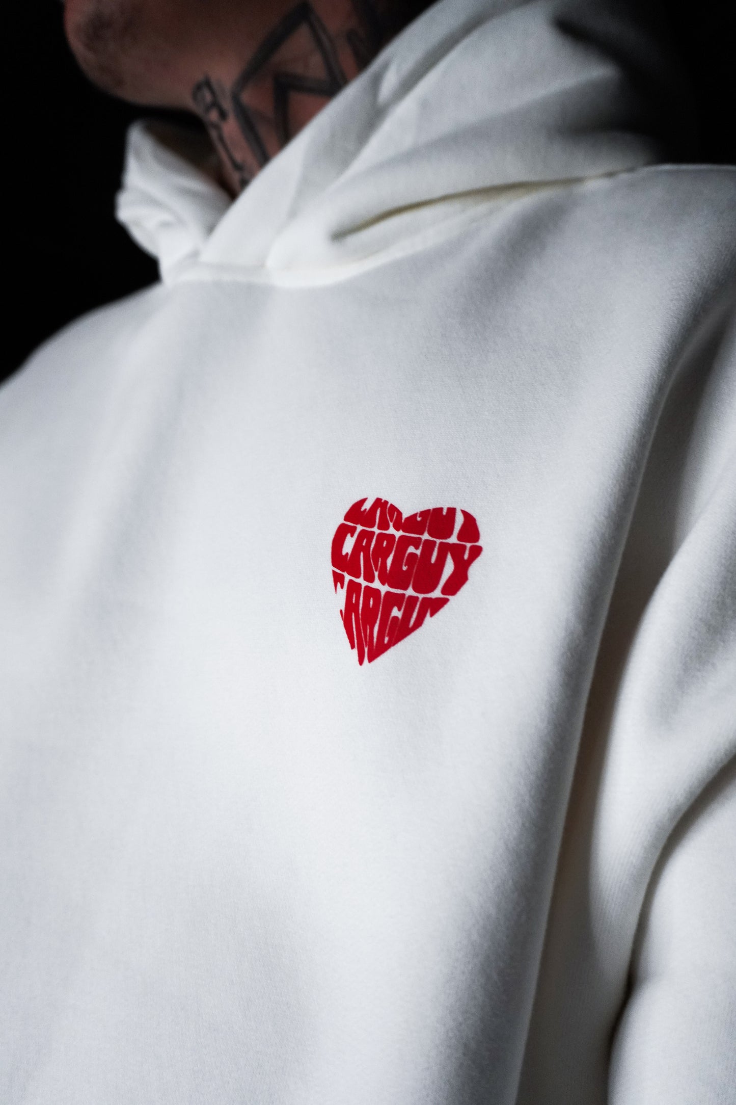 HOODIE HEART CAR GUY