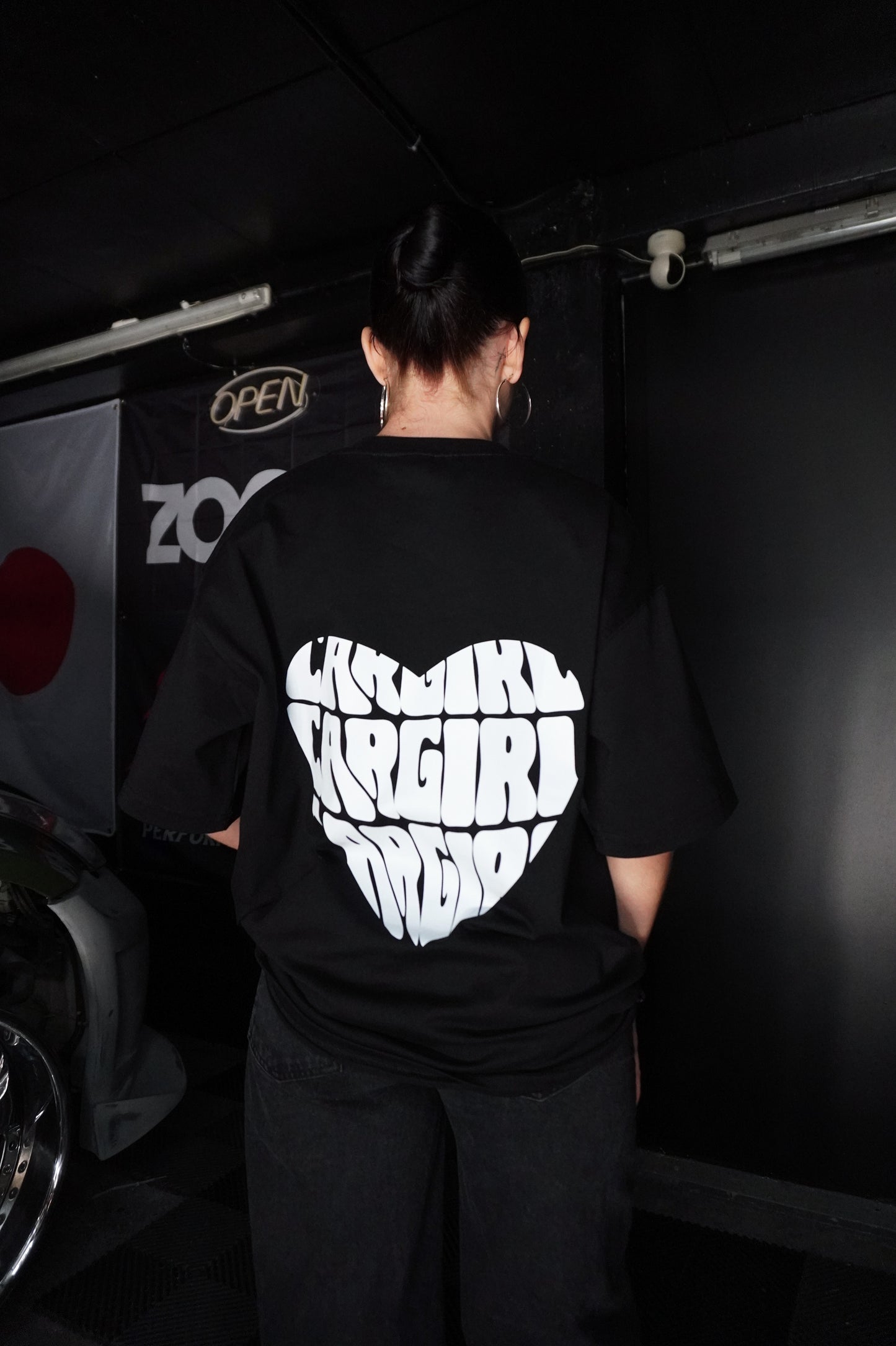 T-SHIRT HEART CAR GIRL