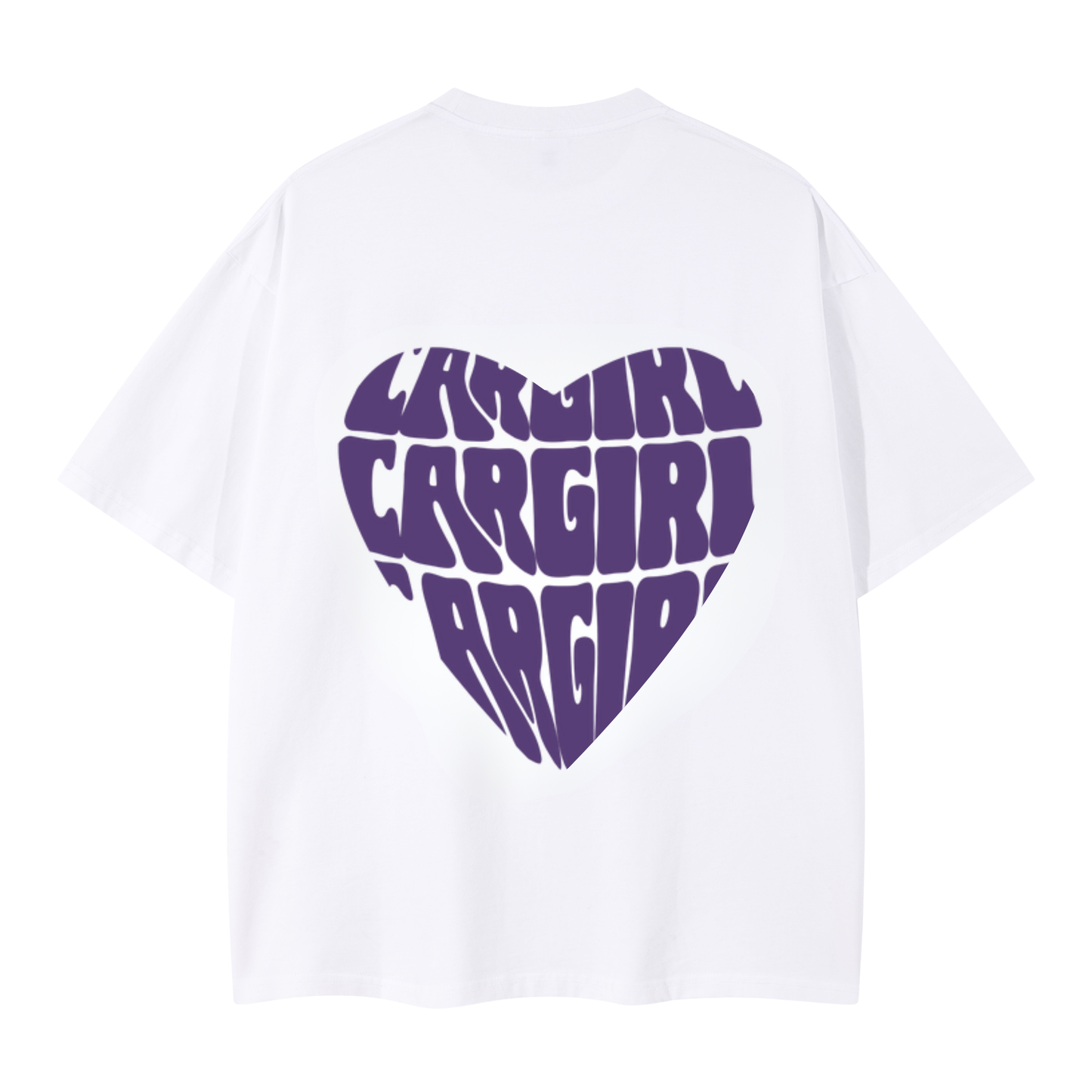 T-SHIRT HEART CAR GIRL