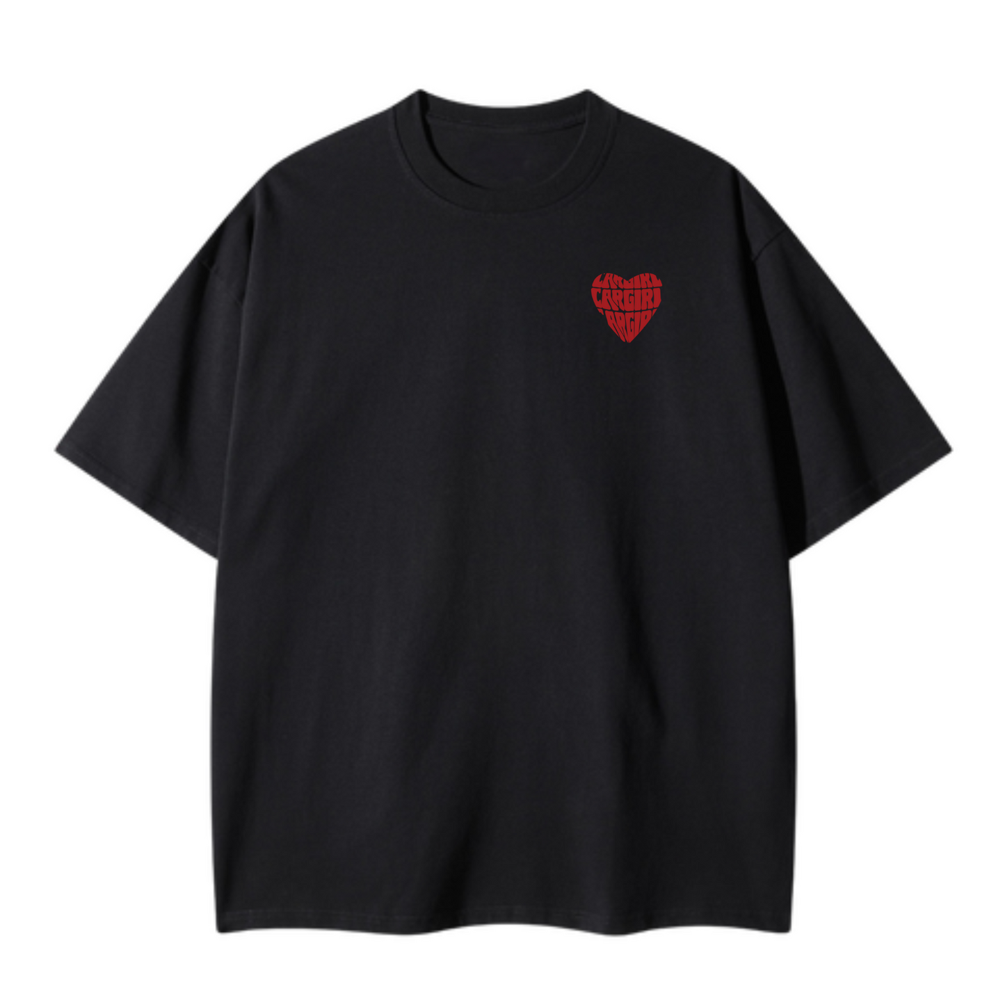 T-SHIRT HEART CAR GIRL