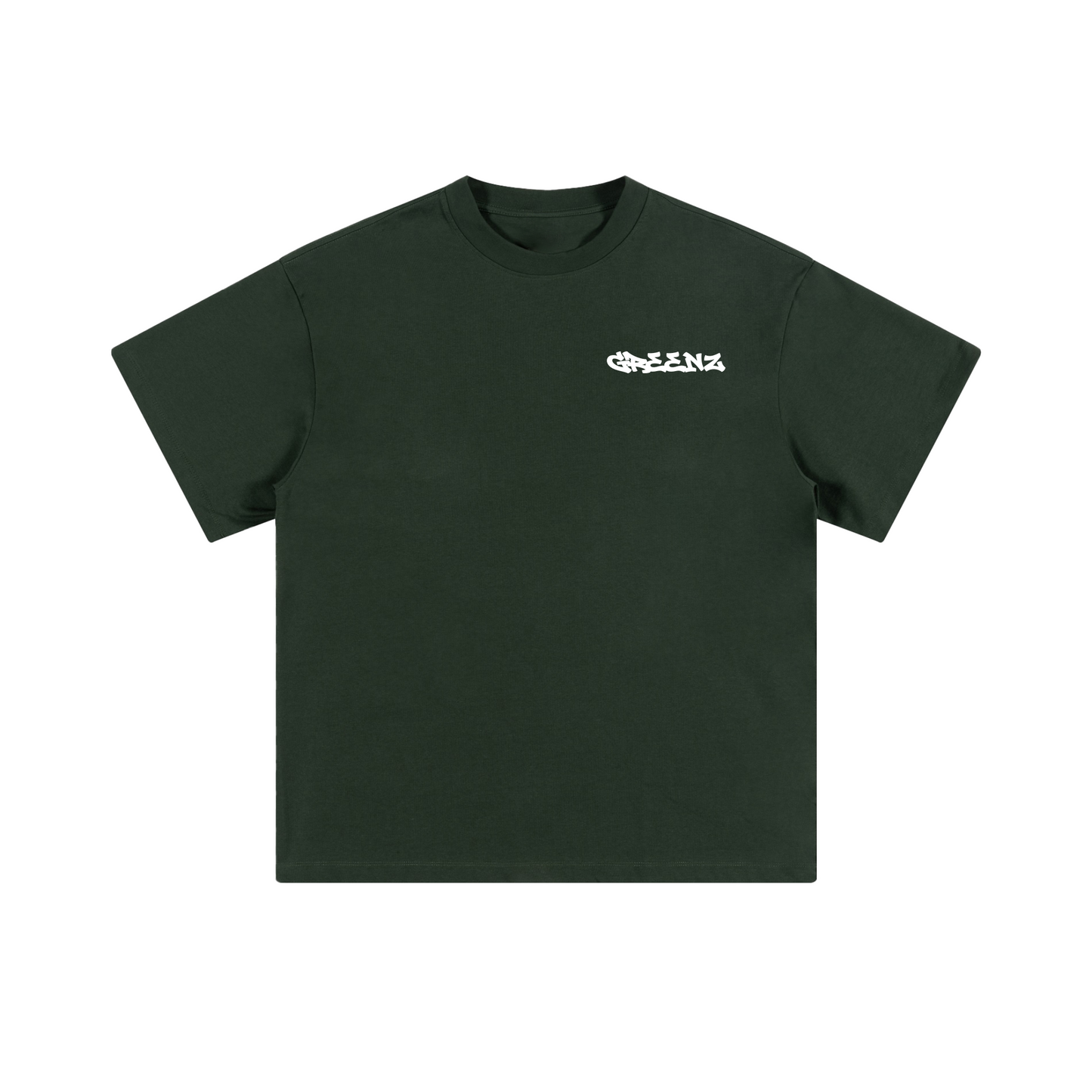 T-SHIRT BRODÉ VERT