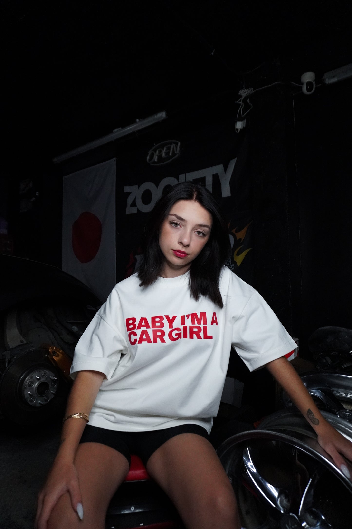T-SHIRT I AM CAR GIRL