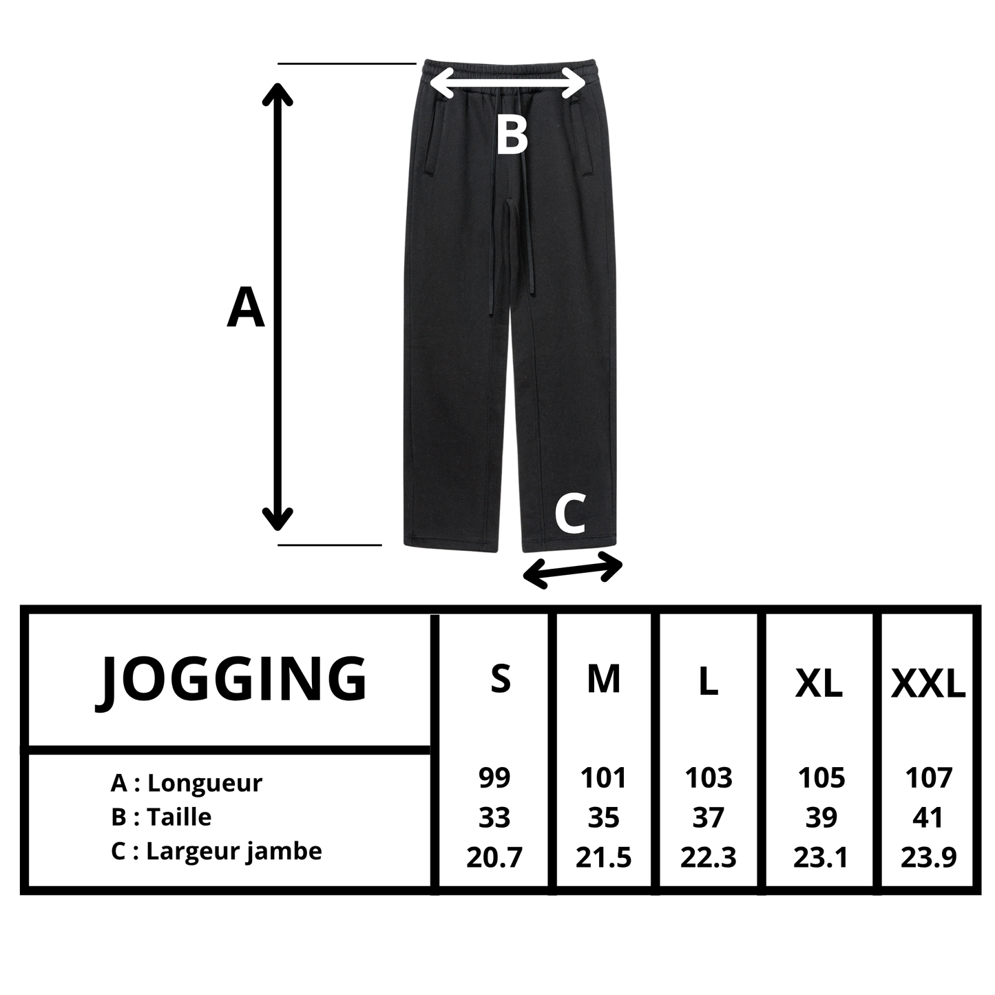 JOGGING GREENZ NOIR