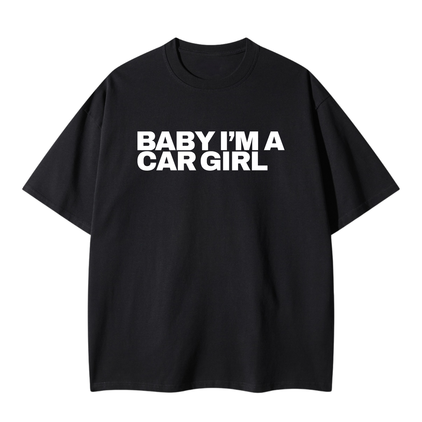 T-SHIRT I AM CAR GIRL