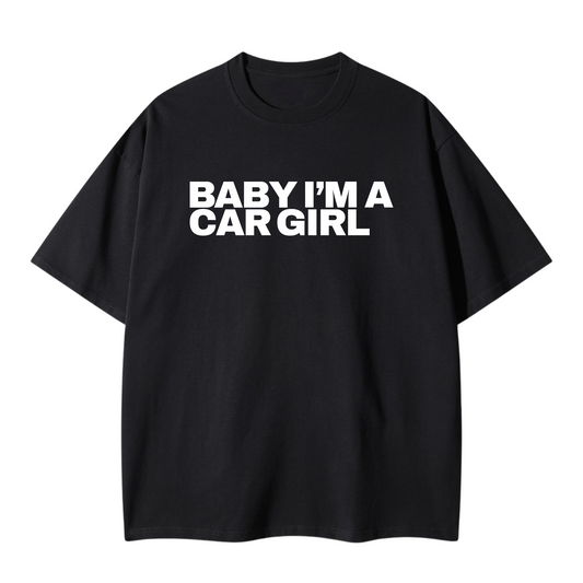 T-SHIRT I AM CAR GIRL