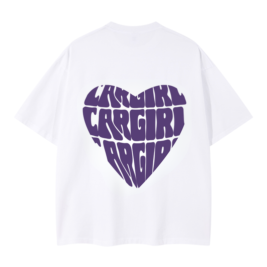 T-SHIRT HEART CAR GIRL