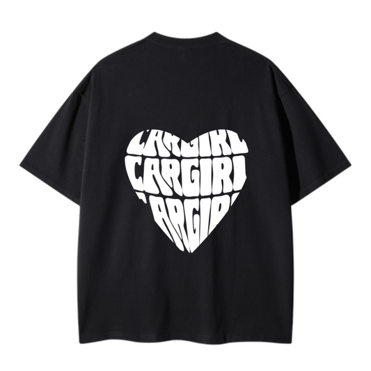 T-SHIRT HEART CAR GIRL
